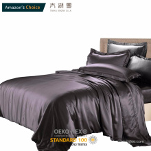 Luxury Silk Bedding Sets 4 Pcs, 22MM Silk  Duvet Cover  Sets ,100%  6A Mulberry Silk, Full  Size